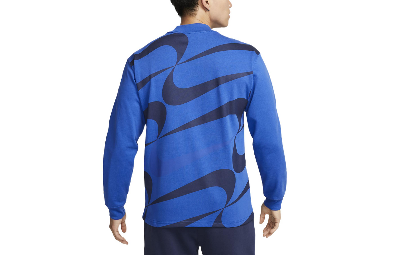 Nike Sportswear Long-Sleeve T-Shirt 'Blue' DX4225-480