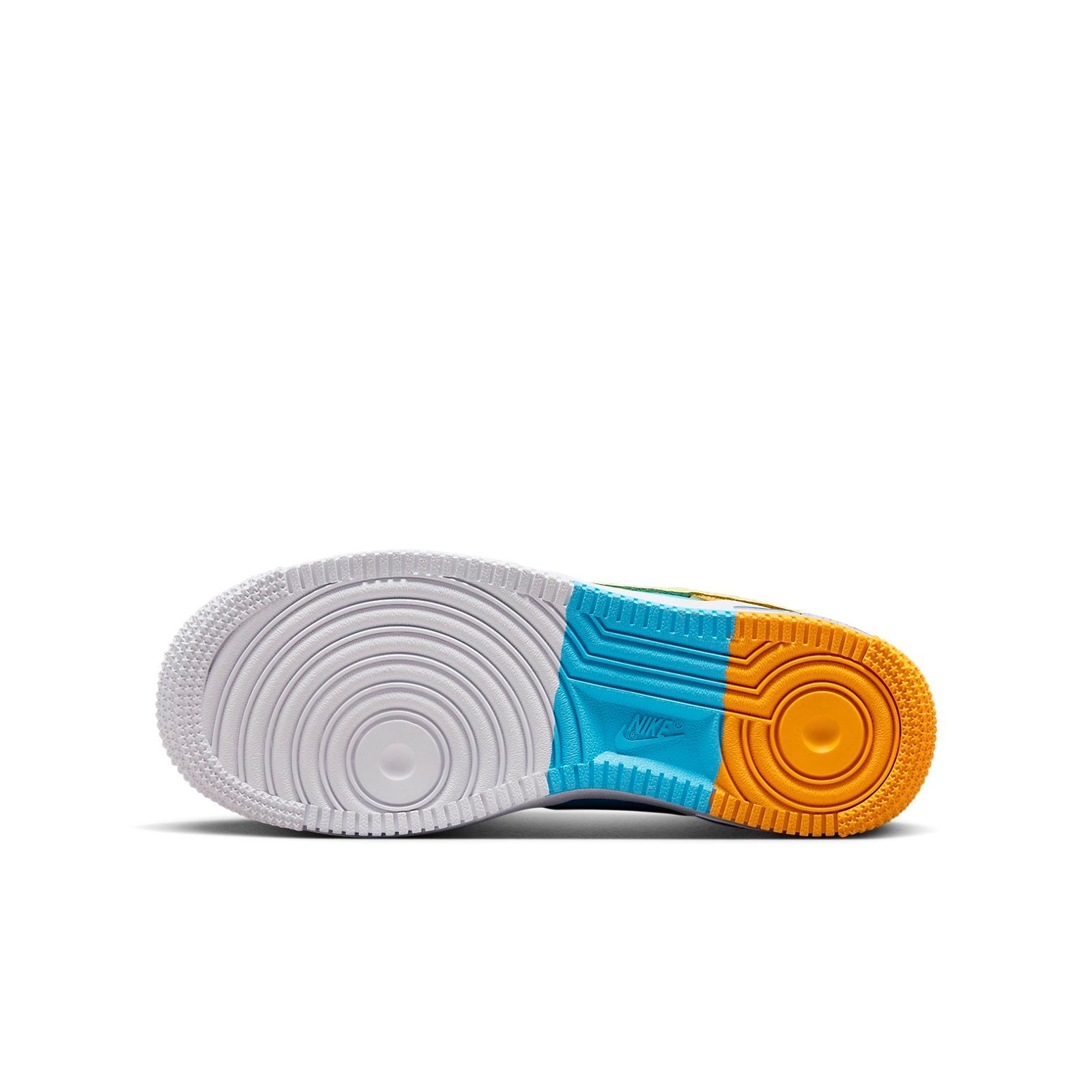 (GS) Nike Air Force 1 Low 'Multi Color Orange Blue' FQ8368-902