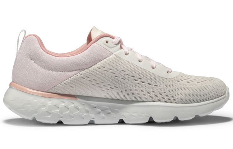 (WMNS) Skechers Go Run 400 Low-TopRunning Shoes White/Pink 667055-WPK
