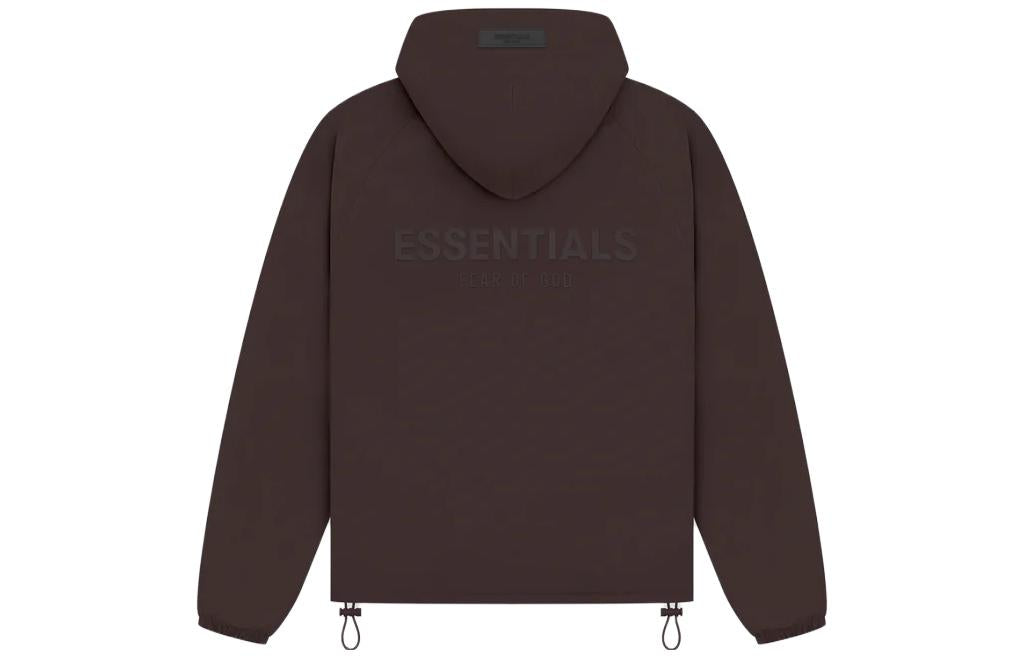 (GS) Fear of God Essentials Drop2 SS23 Fullzip Jacket 'Plum' FOG-SS23-310