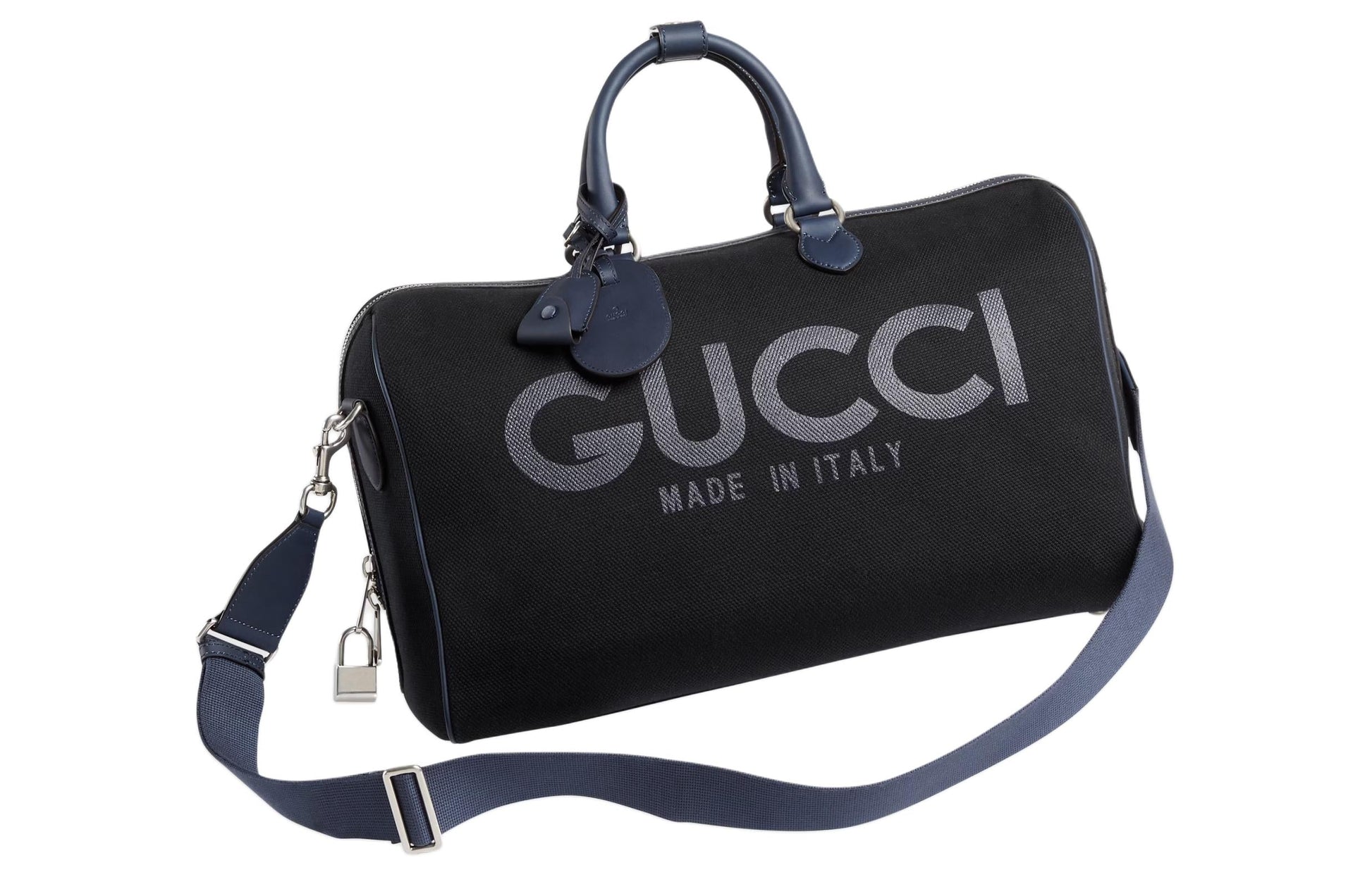 Gucci Large Gucci Print Travel Bag 'Black' 771178-FACSY-8643