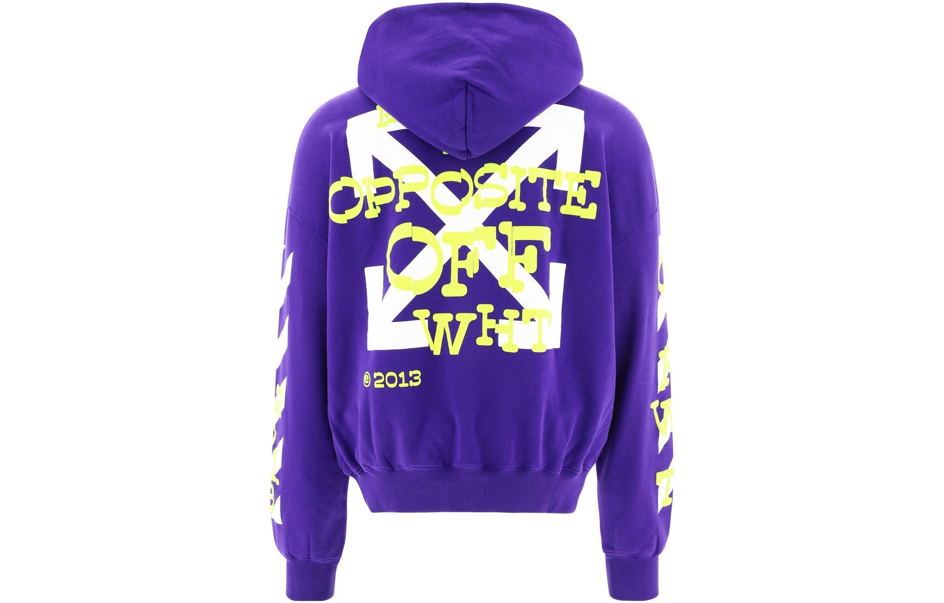 Off-White Opposite Arrow Cotton Sweatshirt  OMBB110S23FLE0023750