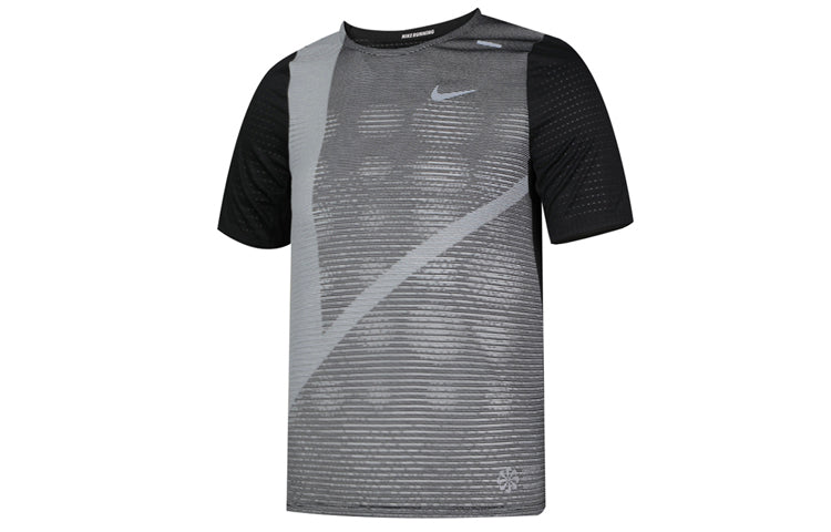Nike Rise 365 Future Fast Running Short Sleeve Black Gray Blackgray CJ5689-010