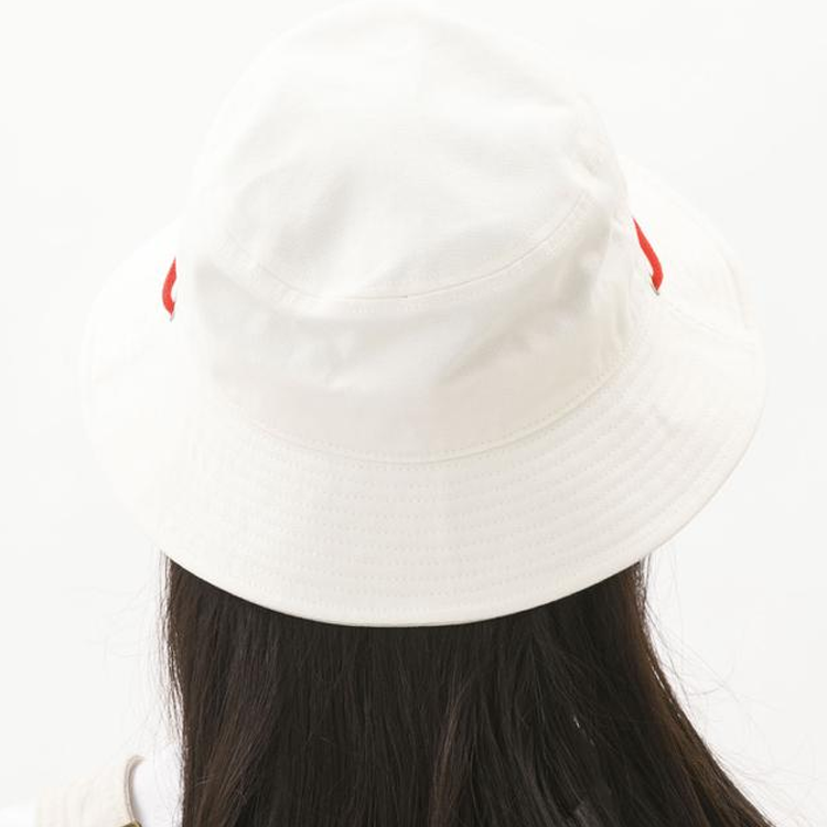 Vans Needlework Bucket Hat 'White Red' VN0A5I3P7VJ