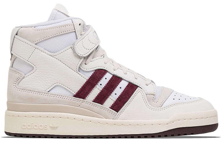 Packer x adidas originals Forum 84 Hi Collegiate Maroon 'White Red' GX1520