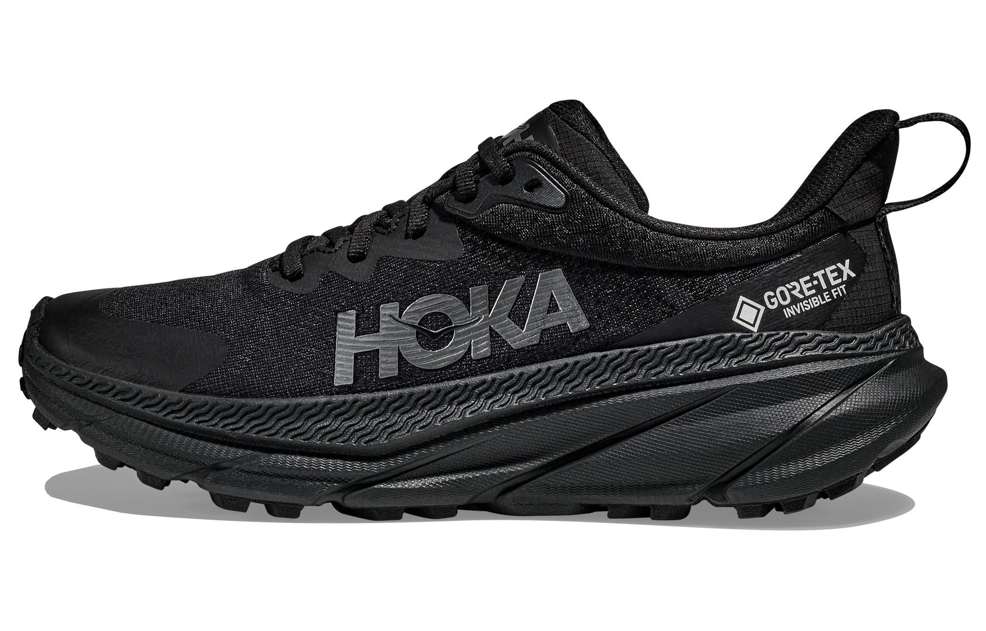 (WMNS) HOKA ONE ONE Challenger ATR 7 GORE-TEX 'Triple Black' 1134502-BBLC