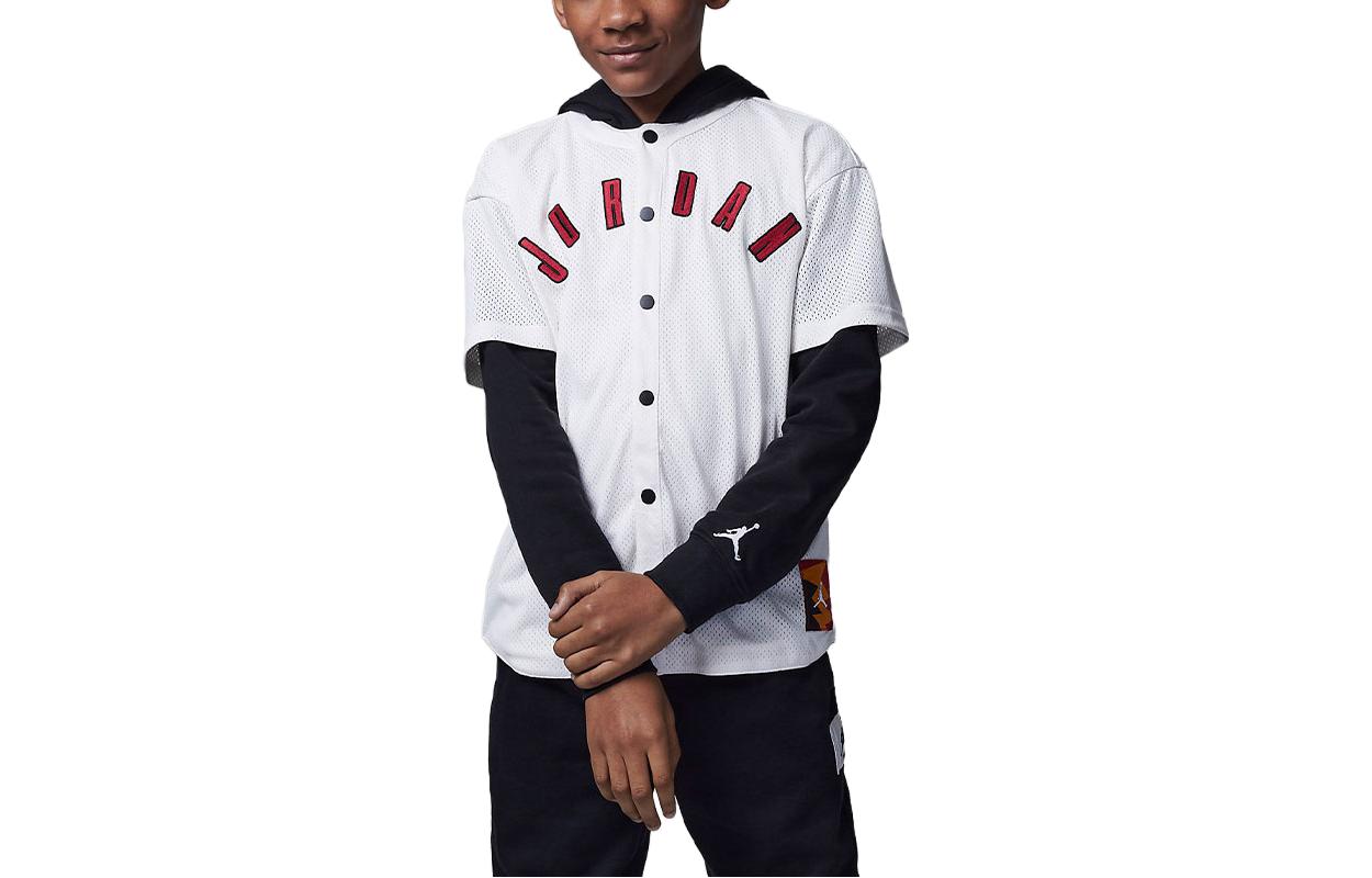 (GS) Air Jordan Flight MVP Baseball Jersey 'Sail' FV2823-133