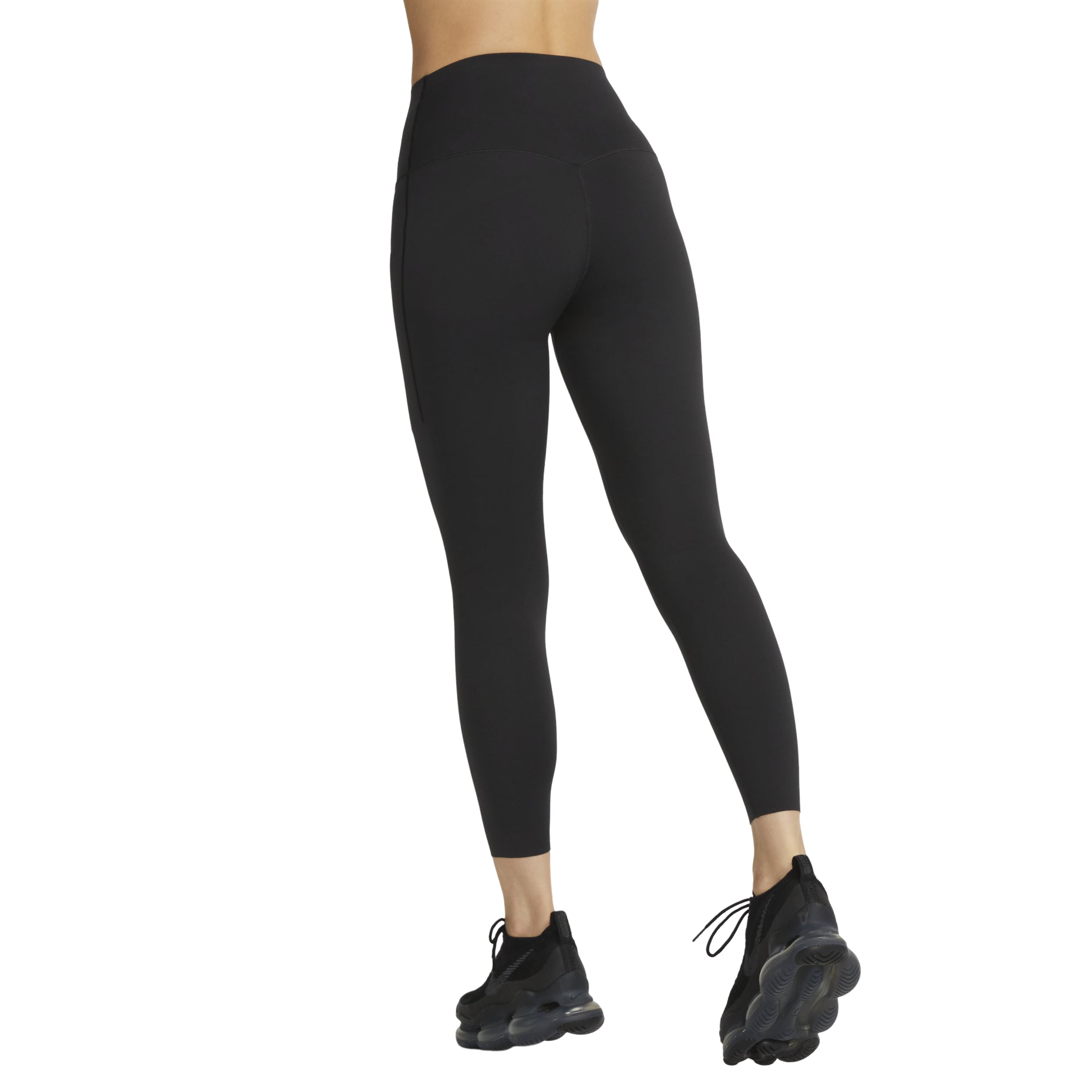(WMNS) Nike Medium-Support High-Waisted Leggings with Pockets 'Black' DQ5898-010