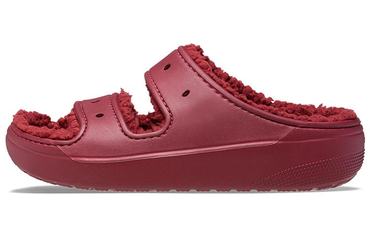 Crocs Classic Cozzzy Sandal 'Red' 207446-612