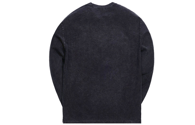 KITH Quinn Crystal Washed L/S TeeLogo Tee KH3673-100