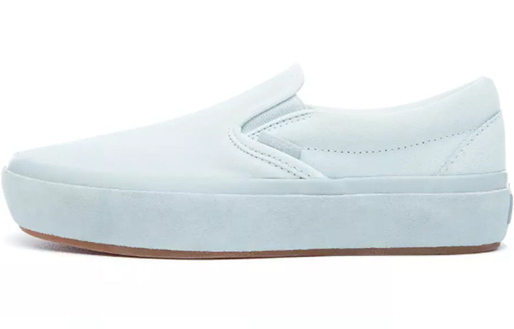 Vans Classic Slip-On Platform 'Suede Outsole - Blue Flower' VN0A3JEZQFB