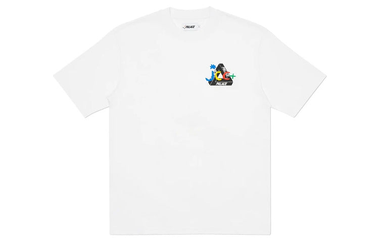 PALACE Back Printing Short Sleeve Unisex White PAL-SS20-051