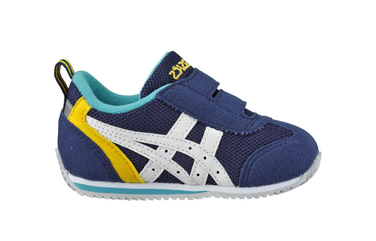 (TD) ASICS ldaho Baby 3 Running Shoes Blue/White TUB165-5001