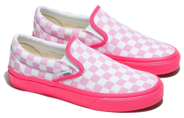 Vans slip-on CUSTOMS NEON 'Pink Checkerboard' VN0A3VC1444