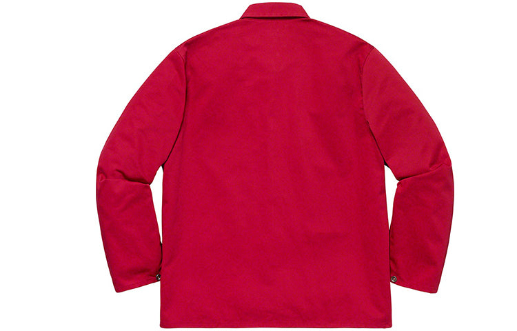Supreme SS19 Shop Jacket Cargo Red SUP-SS19-10317