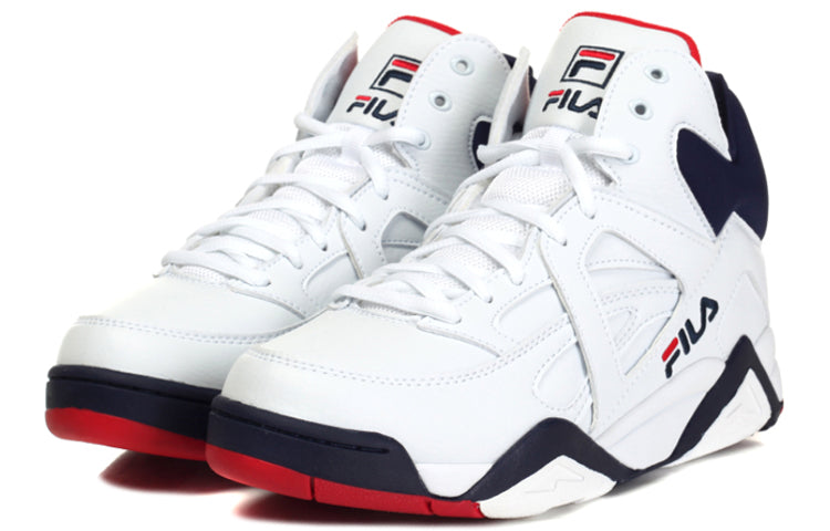 (WMNS) FILA Cage Series Sneakers White/Black/Red FS1HTB3171X_WNR