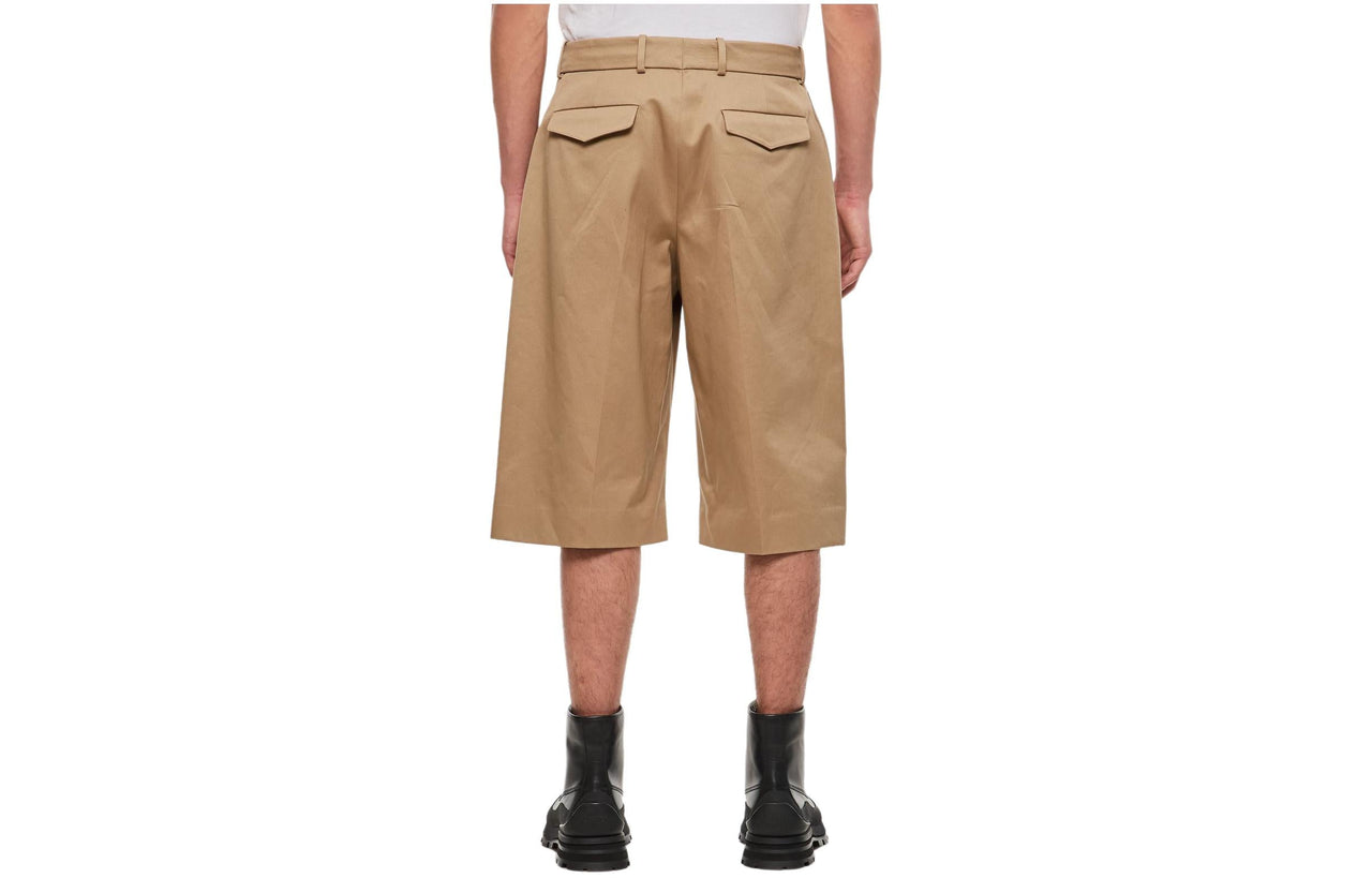 Alexander McQueen Cotton Trousers 'Tan' 774215-QSAAN-9730