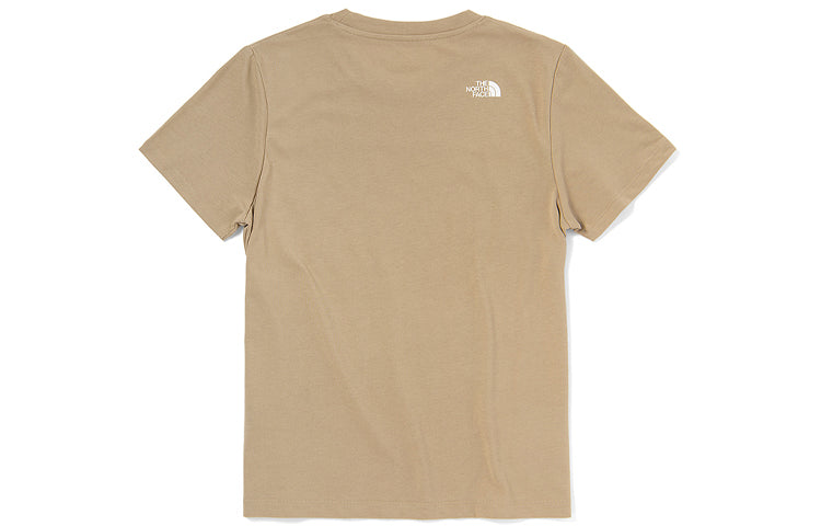 THE NORTH FACE Outdoor Casual Short Sleeve Khaki 4NF7-H7E