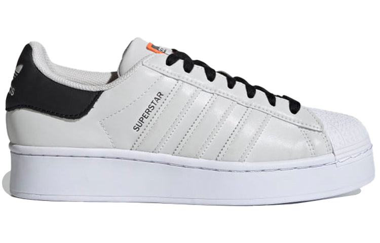 (WMNS) adidas originals Superstar Bold 'White Black' FW3574