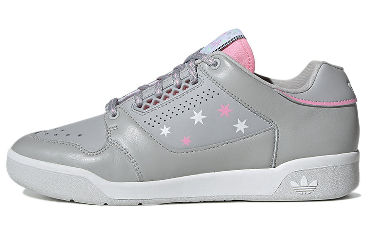 adidas originals Slamcourt Non-Slip Wear-Resistant Casual Skate Shoes Gray Unisex EF2088