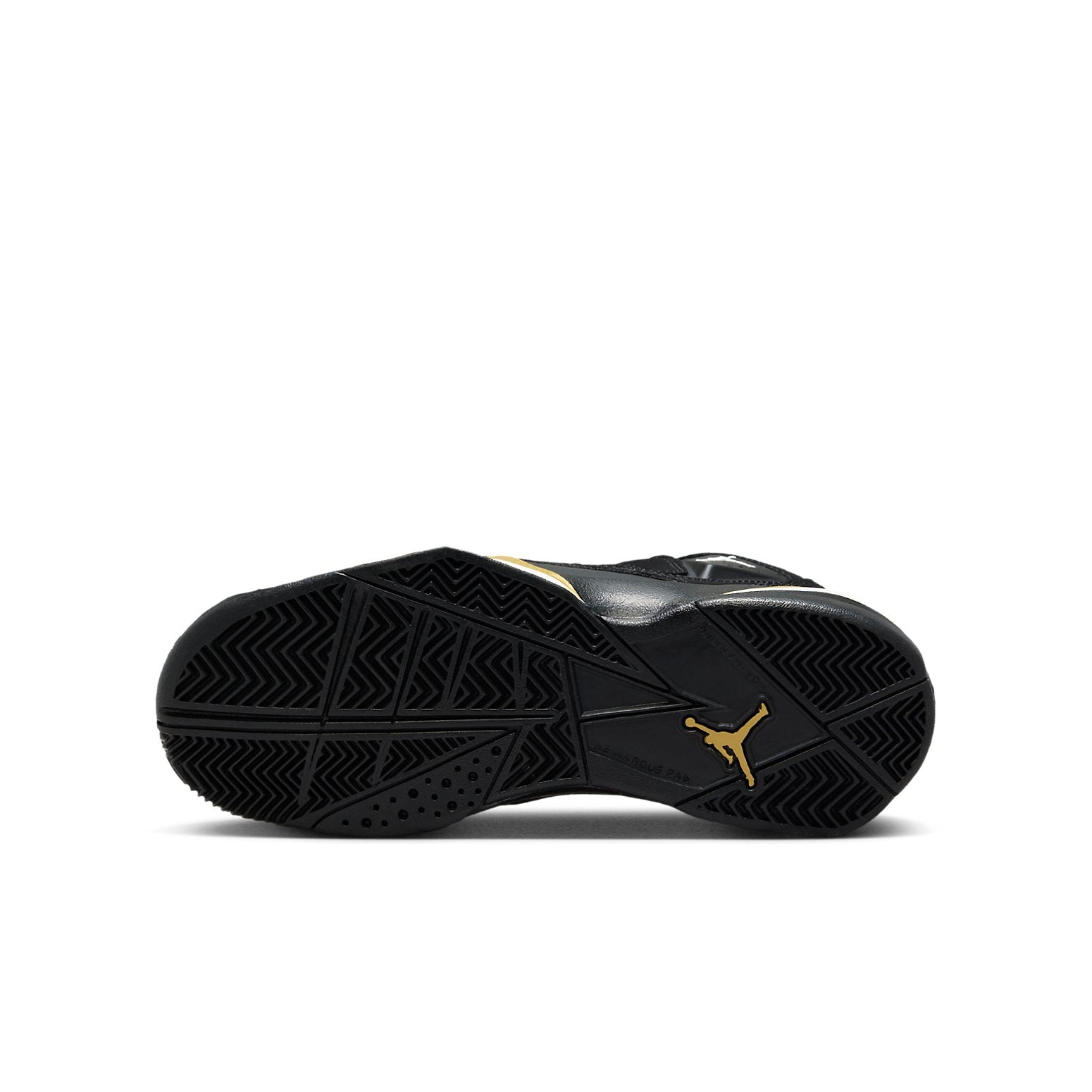 (GS) Air Jordan True Flight 'Black Metallic Gold' 2023 343795-017