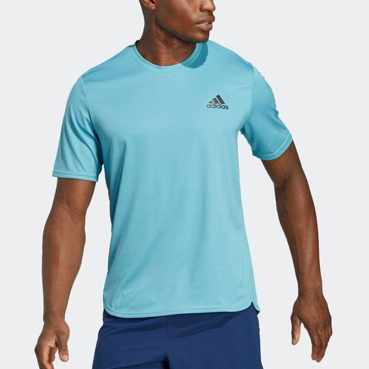 adidas AEROREADY Designed for Movement Training Tee 'Blue' IC7270