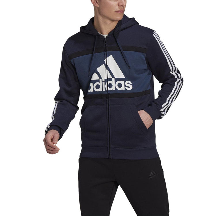 adidas Logo Alphabet Pattern Jacket Blue GP4312