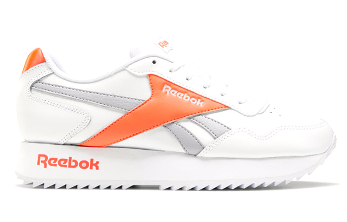 (WMNS) Reebok Royal Glide 'Ripple Double - White Orange' FZ3088