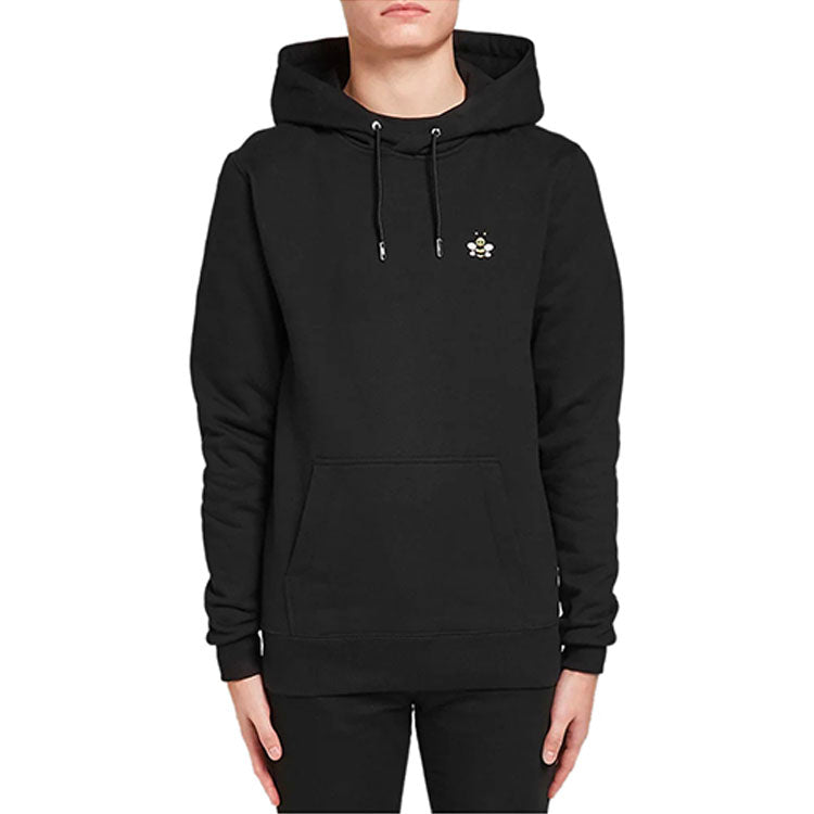 Men's DIOR x KAWS Crossover Bee Embroidered Solid Color Black 933J600B0531-982