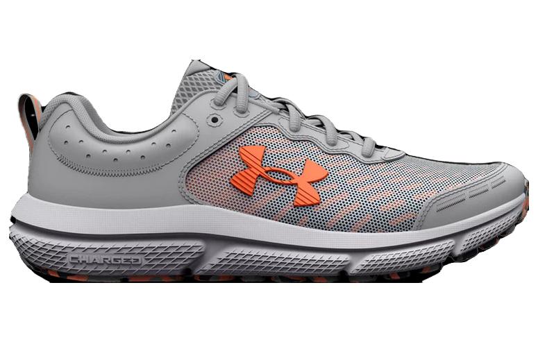 (GS) Under Armour Assert 10 AC 'Mod Grey Orange Blast' 3026182-103