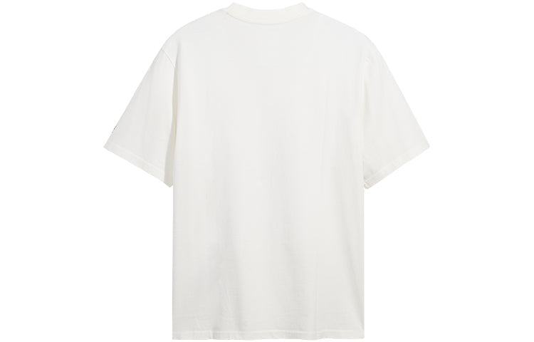 Men's Levis x Peanuts Crossover Round Neck Printing Short Sleeve White 86275-0011
