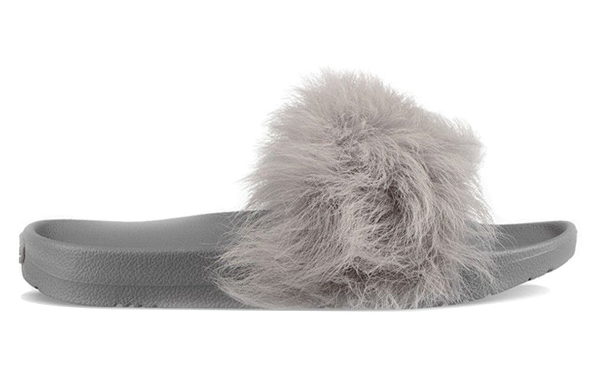 (WMNS) UGG W Royale Gray Slippers 1018875-SEL