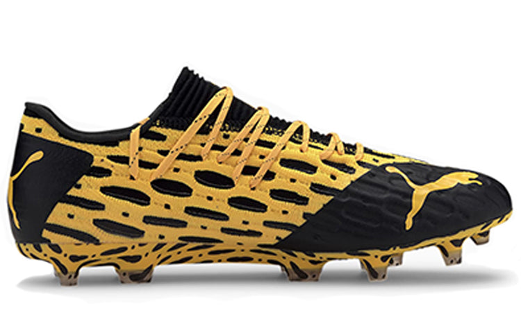 PUMA Future 5.1 Netfit Low FG 'Black Yellow' 105791-02