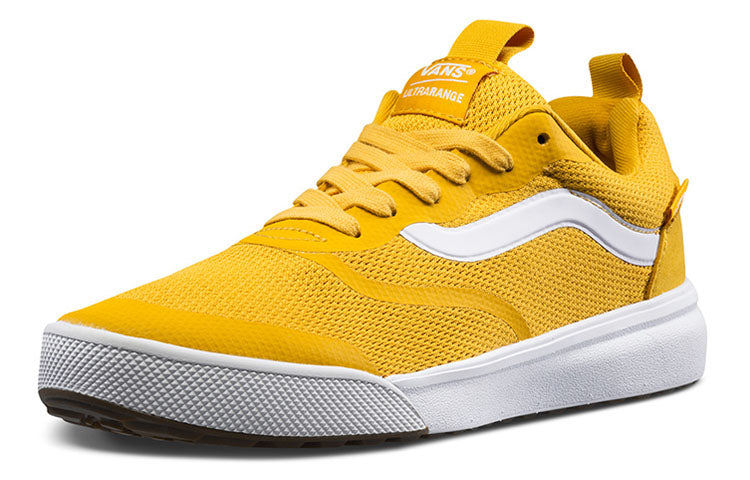 Vans Unisex UltraRange Rapidweld Low-Top Sneakers Yellow VN0A3MVUURO
