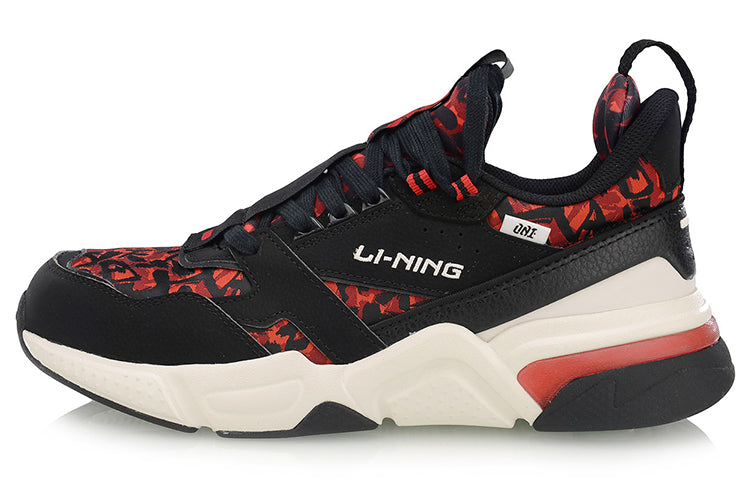(WMNS) Li-Ning 001 Classic 'Black Red' AGCP024-2