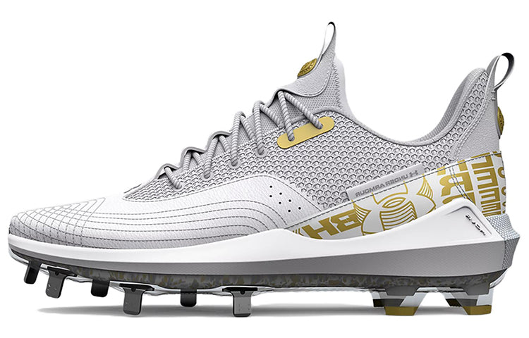Under Armour Harper 7 Low ST 'White Metallic Gold' 3025582-100