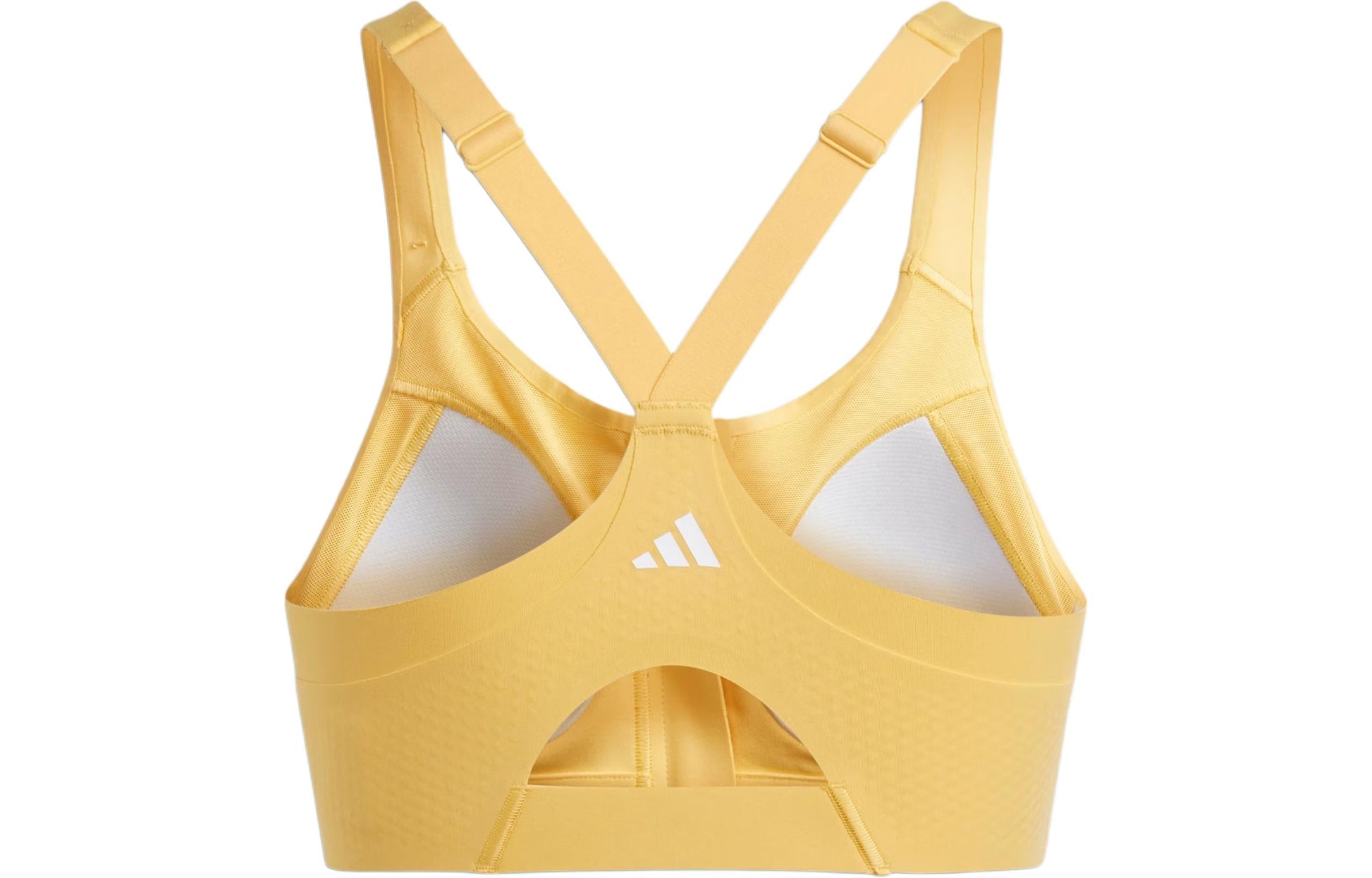 (WMNS) adidas TLRD Impact Luxe High-Support Zip Bra Asia Sizing 'Yellow' IU2761