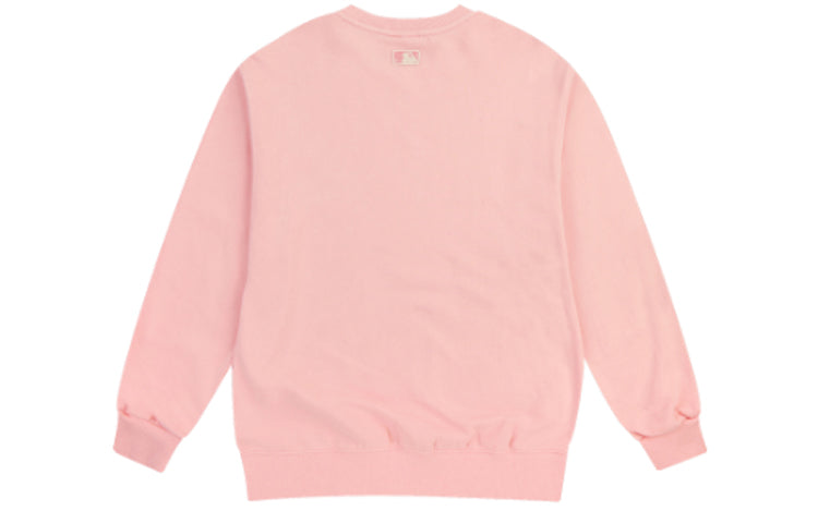 MLB Unisex Embroidery Logo Round-neck Sweatshirt Pink 31MTC4941-50P