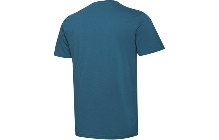 PUMA Classics Embroidered Round Neck Short Sleeve Blue 584428-43