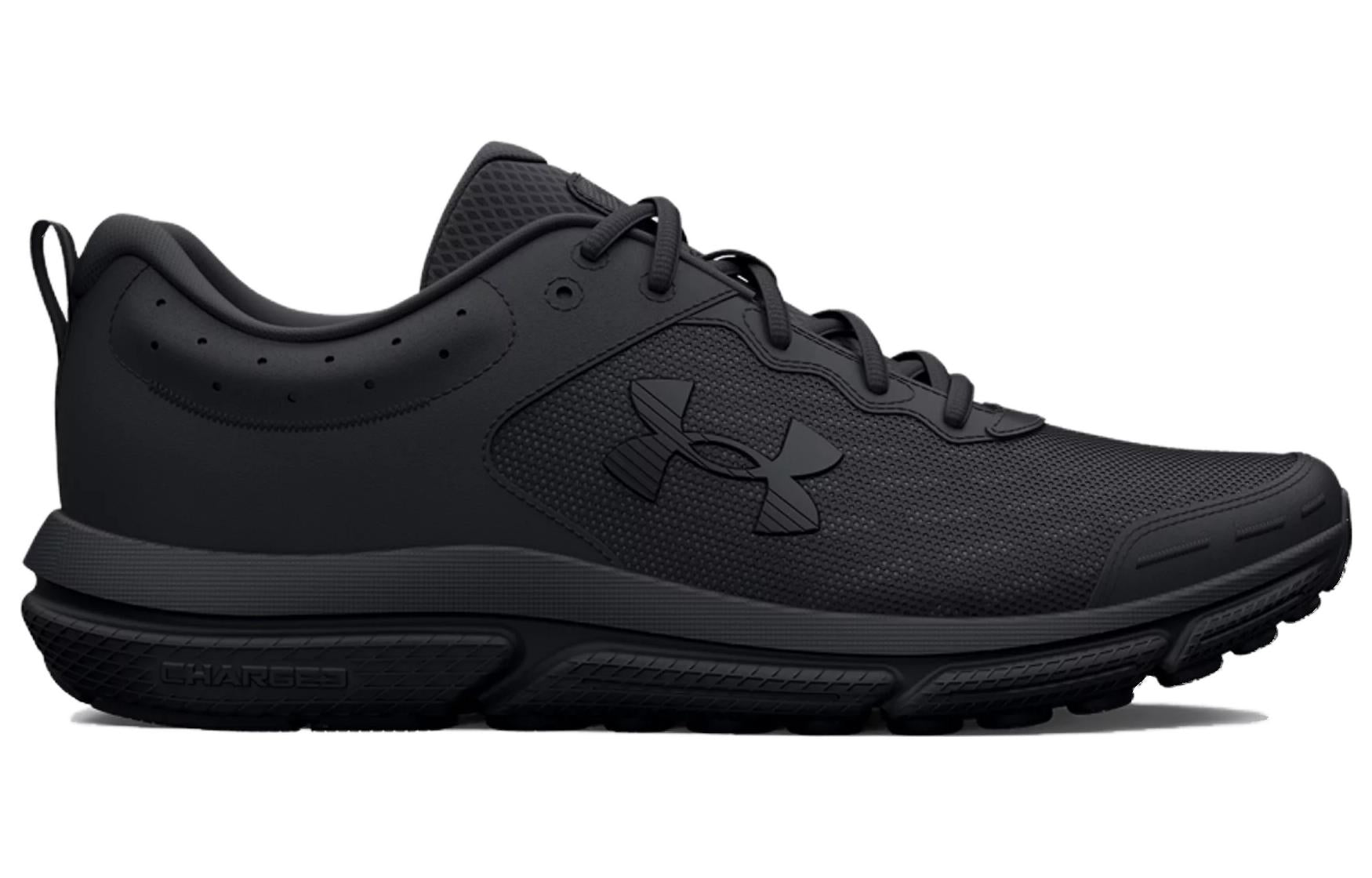 Under Armour Charged Assert 10 4E Wide 'Triple Black' 3026176-002