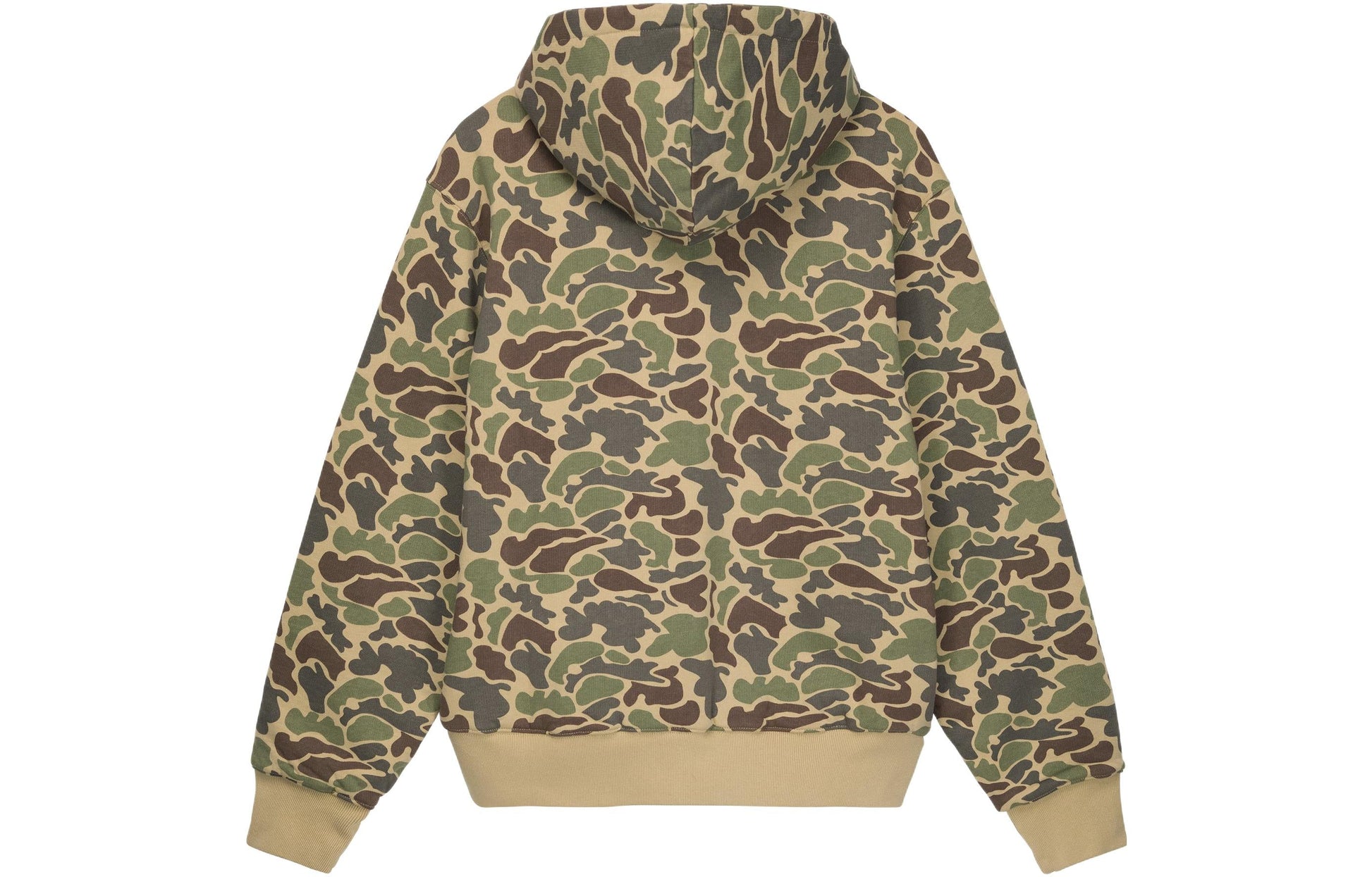 Stussy Camo Double Face Zip Hoody Jacket 'Camo' 118466