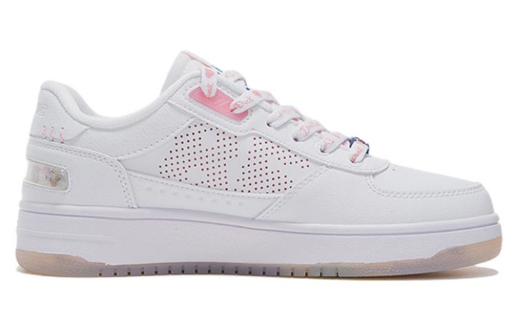 (WMNS) Li-Ning Classic Skateboarding x Disney 'White Pink Daisy' AGCS146-3