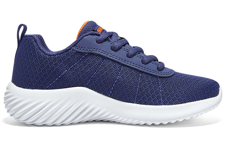 (GS) Skechers Bounder - Karonik Shoes 'Blue Orange' 403745L-NVY