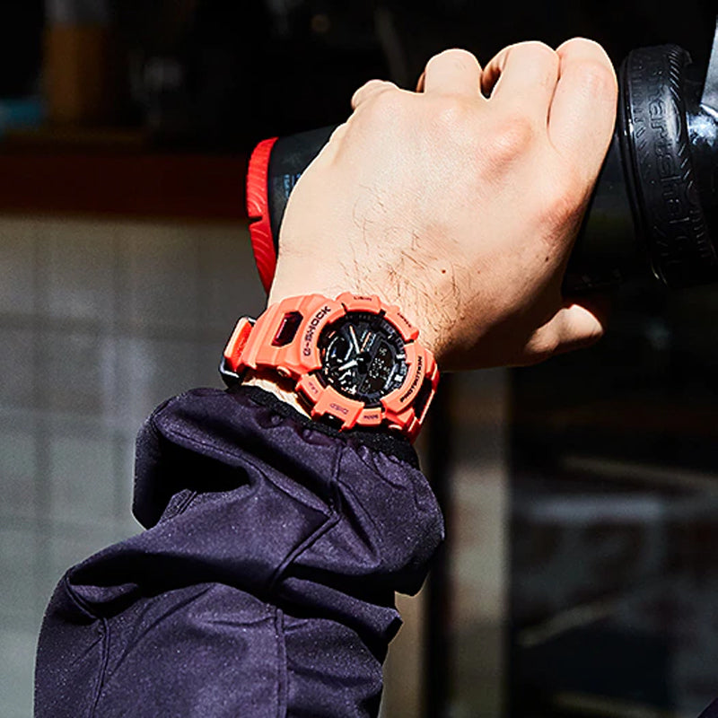 CASIO G-Shock Analog-Digital 'Red' GBA-900-4A