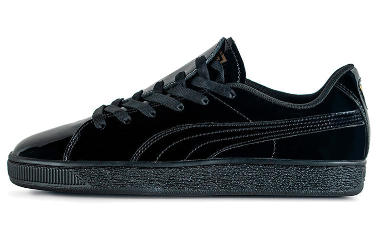 (WMNS) PUMA Basket Crush Casual Sneakers Black 369556-04