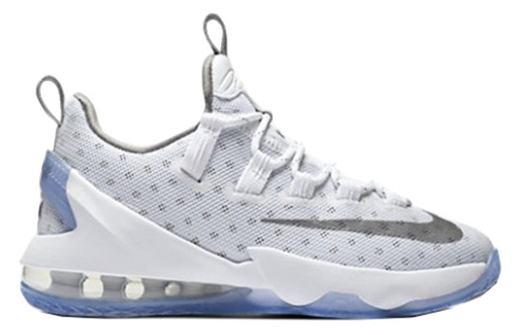 (GS) Nike Lebron 13 Low 'White Metallic Silver' 834347-100
