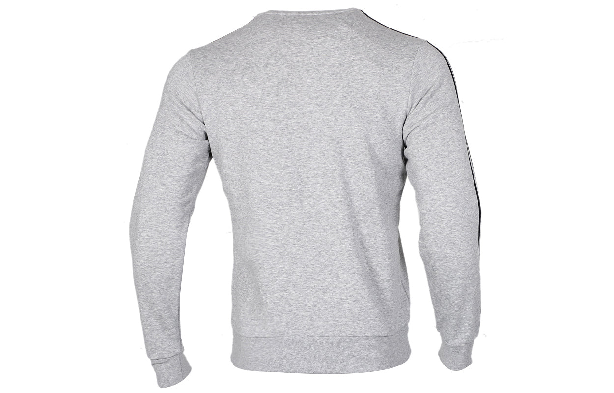 adidas logo Applique Casual Sports Shirt Men Grey DU0486