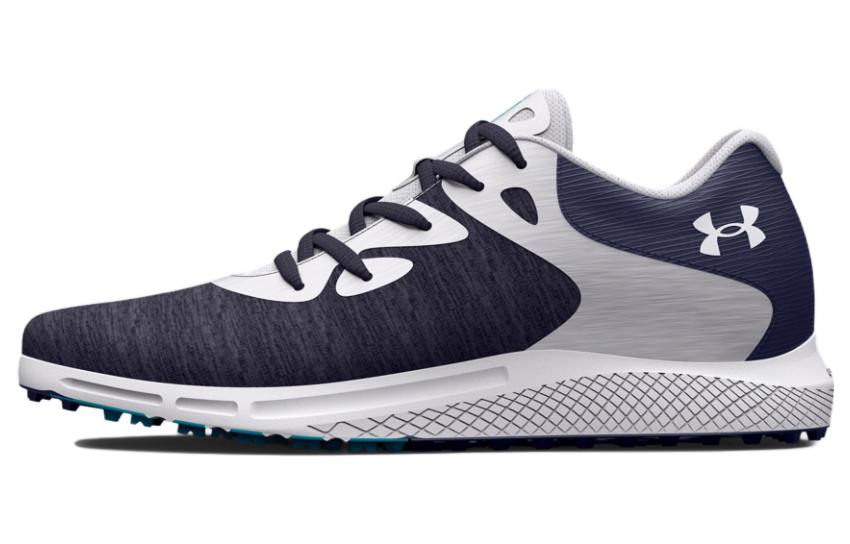(WMNS) Under Armour Charged Breathe 2 Spikeless Golf 'Midnight Navy White' 3026405-400