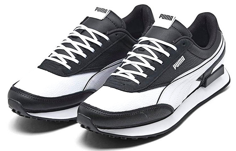 PUMA Future Rider Staxx 'Black White' 381677-01