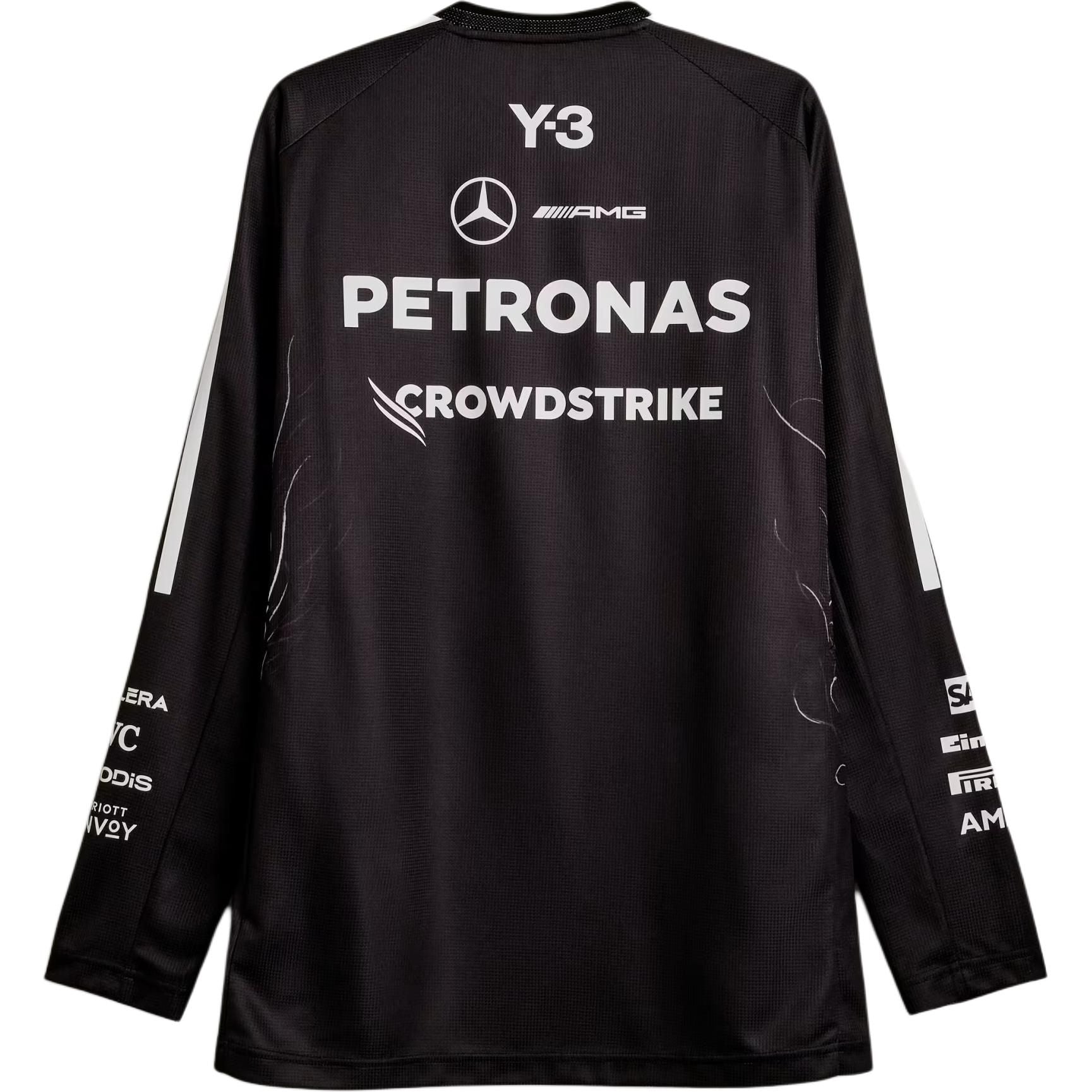 adidas Y-3 F1 Driver Jersey 'Black' KQ9852